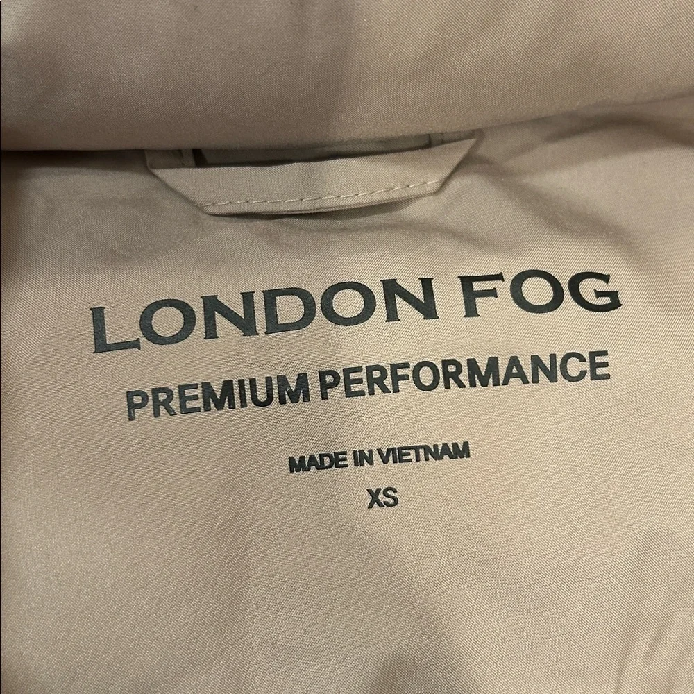 London Fog Women's Removable‎ Hood Ulta Long Puffer Coat - Latte